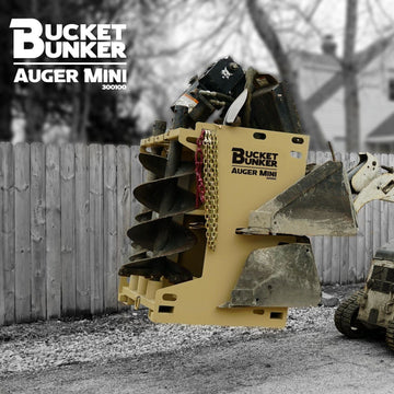 Auger MINI™ Attachment Rack | Bucket Bunker®