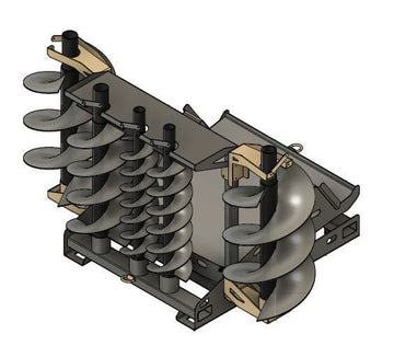 Bucket Bunker® Side Auger Mount (Add-On)