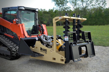 Auger Lite-PRO Attachment Rack | Bucket Bunker®