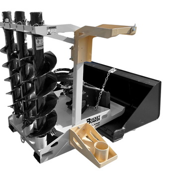 Bucket Bunker® Side Auger Mount (Add-On)