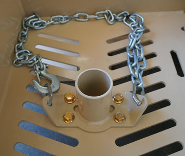 Mini-EX | Auger Head Mount Kit attachment rack.