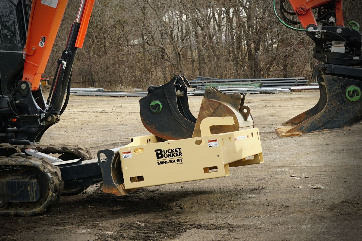 Bucket Bunker working set loaded for transport.