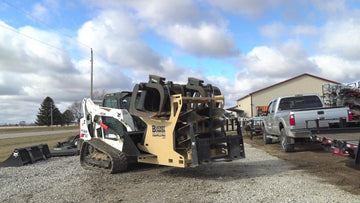 Grapple PRO™ Attachment Rack | Bucket Bunker®
