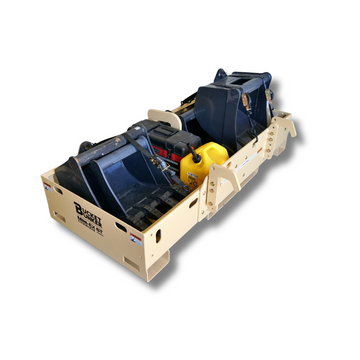 Mini-EX 6T™ Attachment Rack | Bucket Bunker®