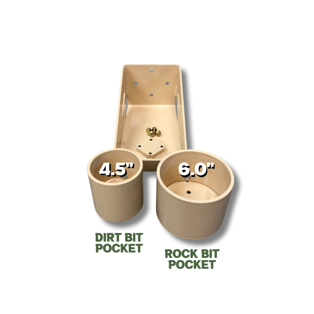 Bucket Bunker storage and securement detail.