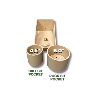Bucket Bunker® Side Auger Mount (Add-On)