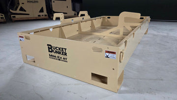 Mini-EX 8T attachment rack.