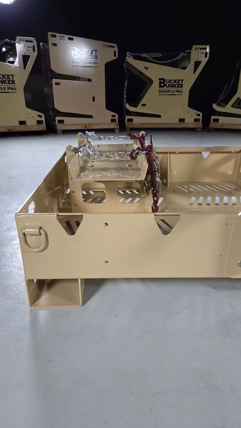 Bucket Bunker working-set configuration detail.