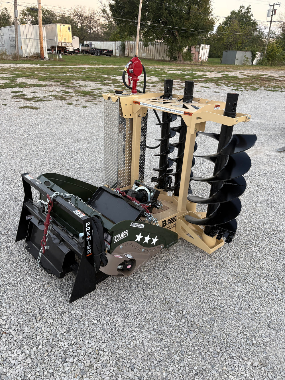 Bucket Bunker working-set configuration detail.