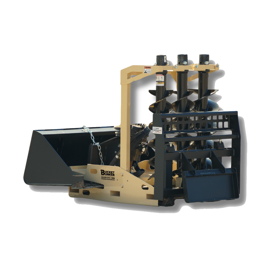 Auger Lite-MINI Attachment Rack | Bucket Bunker®
