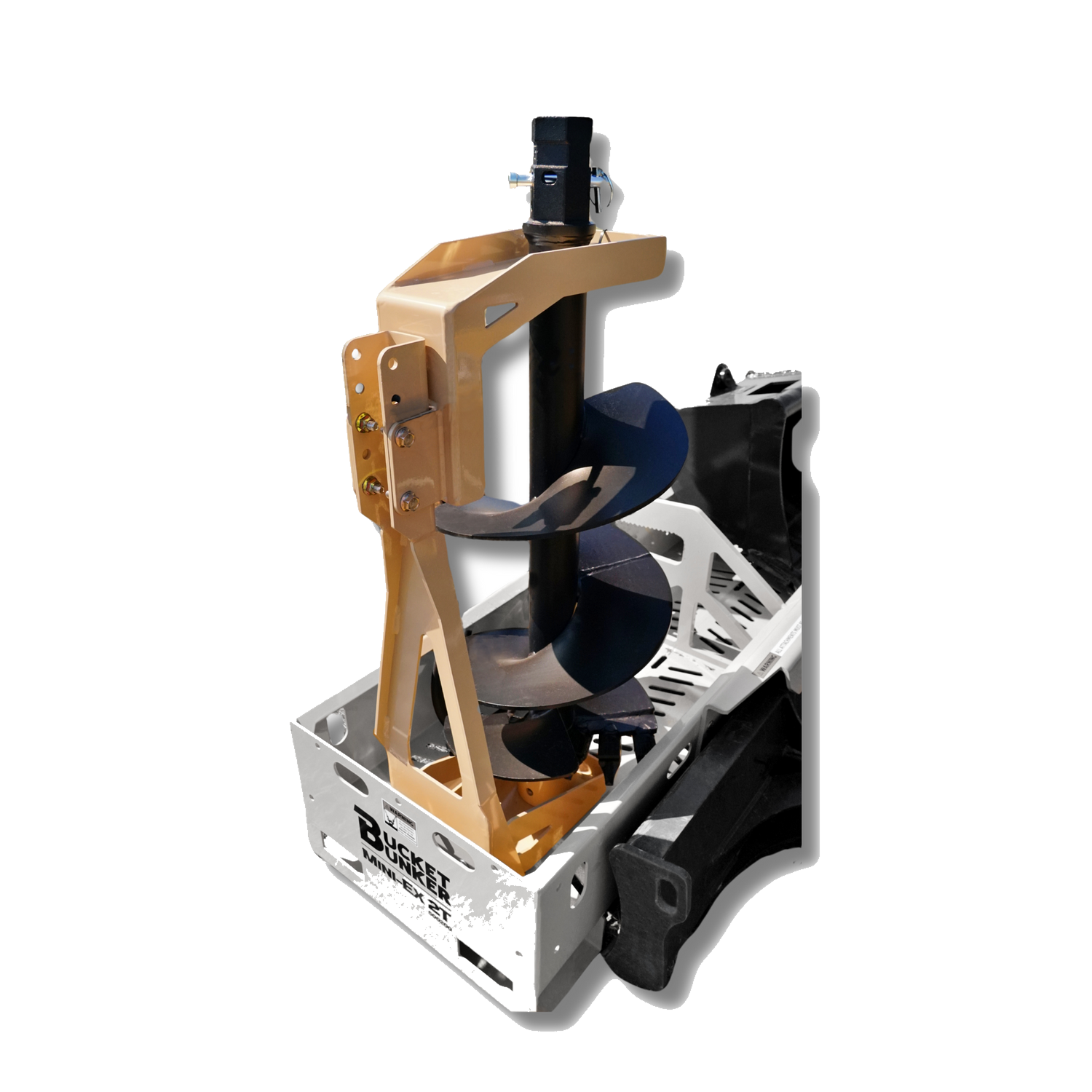 Mini-EX Auger Mount Kit isolated for a clear product view.